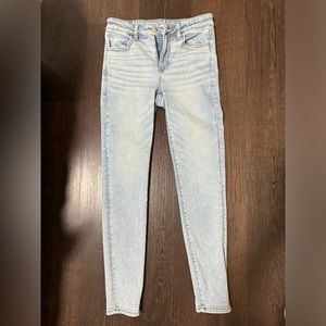 American Eagle skinny jeans high waisted